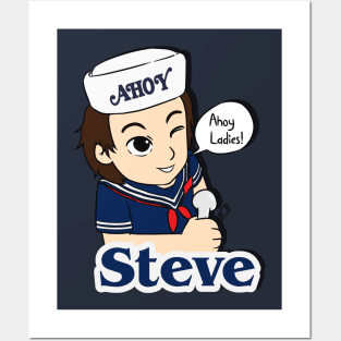 Stevey Ahoy Posters and Art